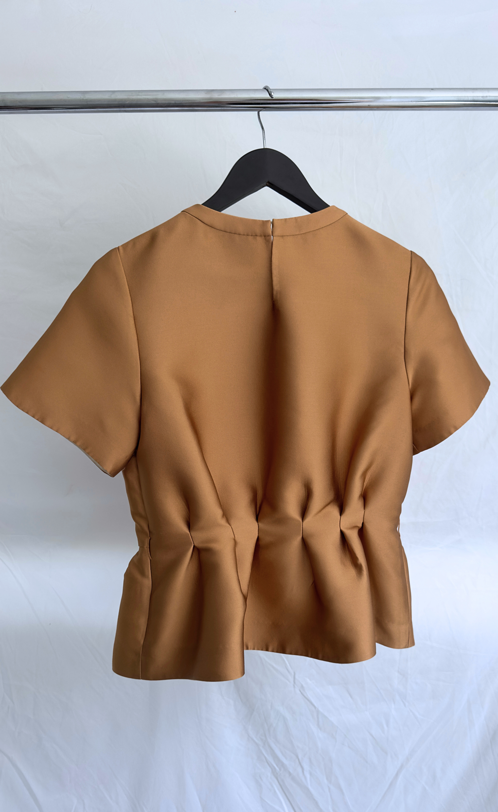 Phillip Lim - Gathered Waist Silk Top, size 8