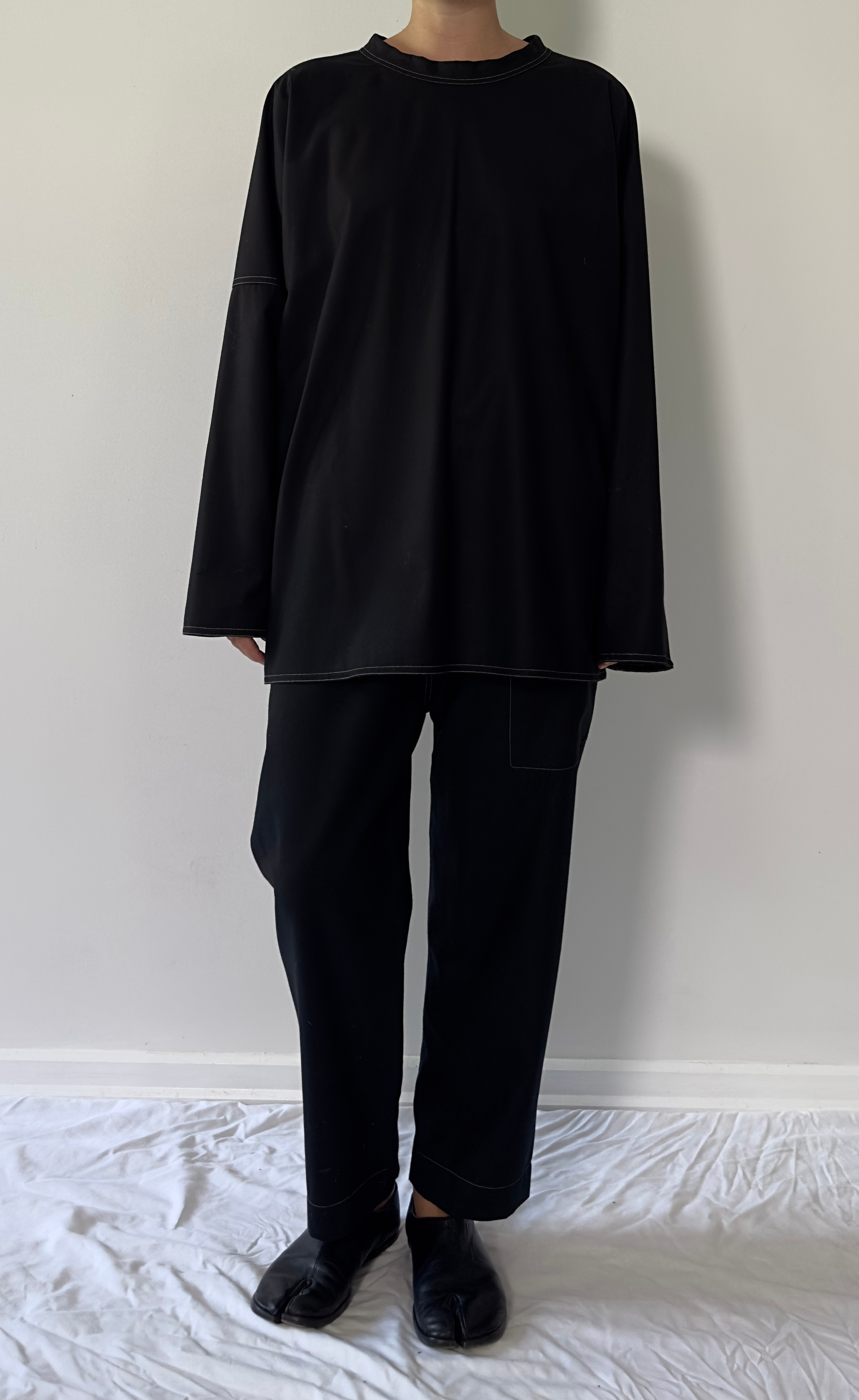 SOFIE D'HOORE - Black wool set