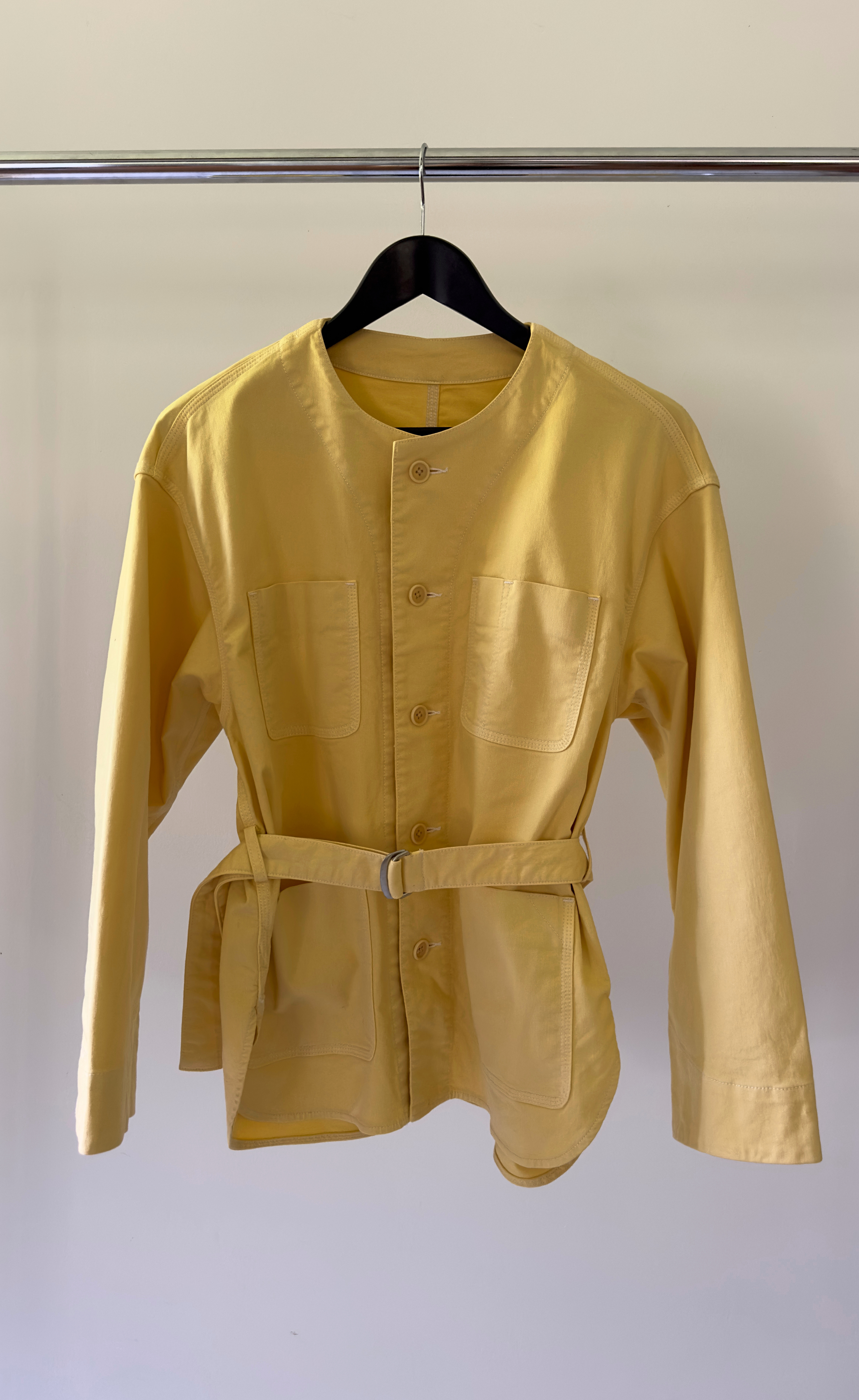 MACPHEE Tomorrow Land - Yellow Button Up Jacket, size 8