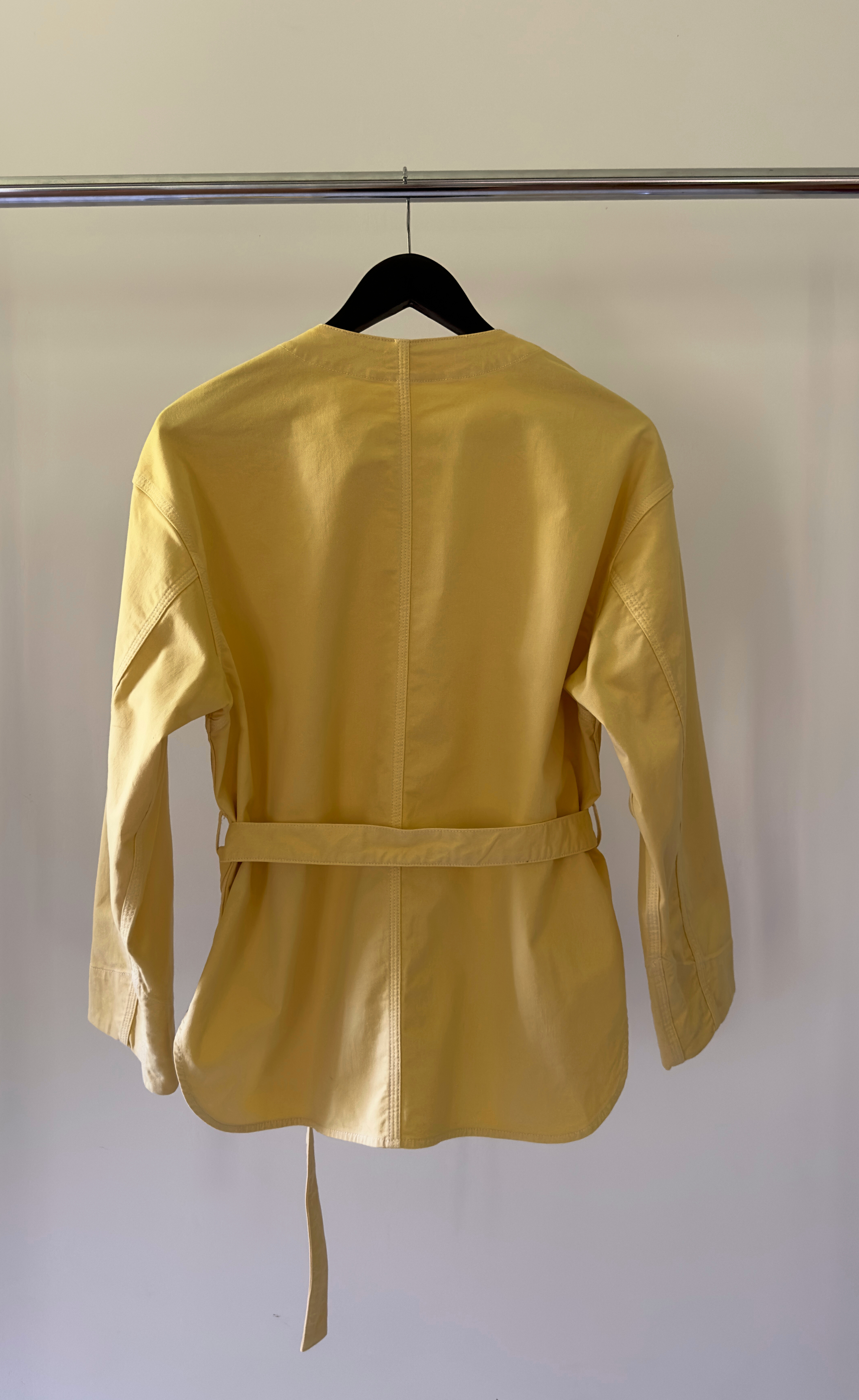 MACPHEE Tomorrow Land - Yellow Button Up Jacket, size 8