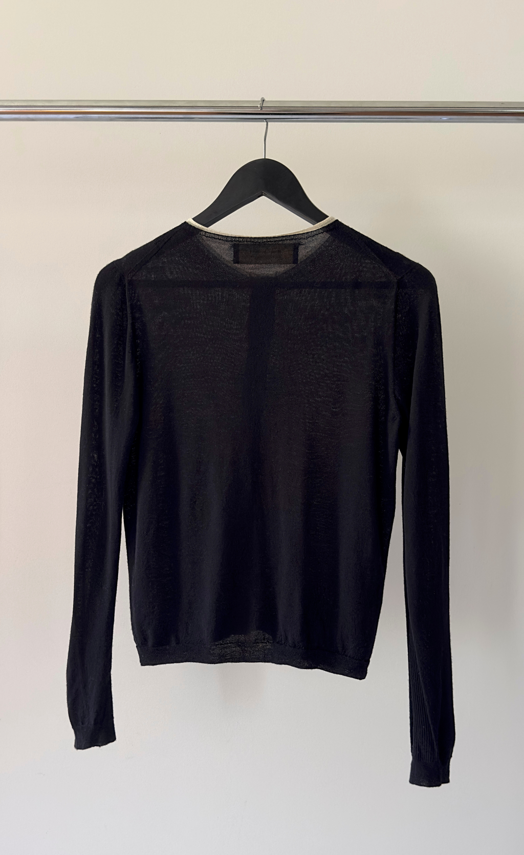 Marni - Black knit Button Up Cardigan, size 8