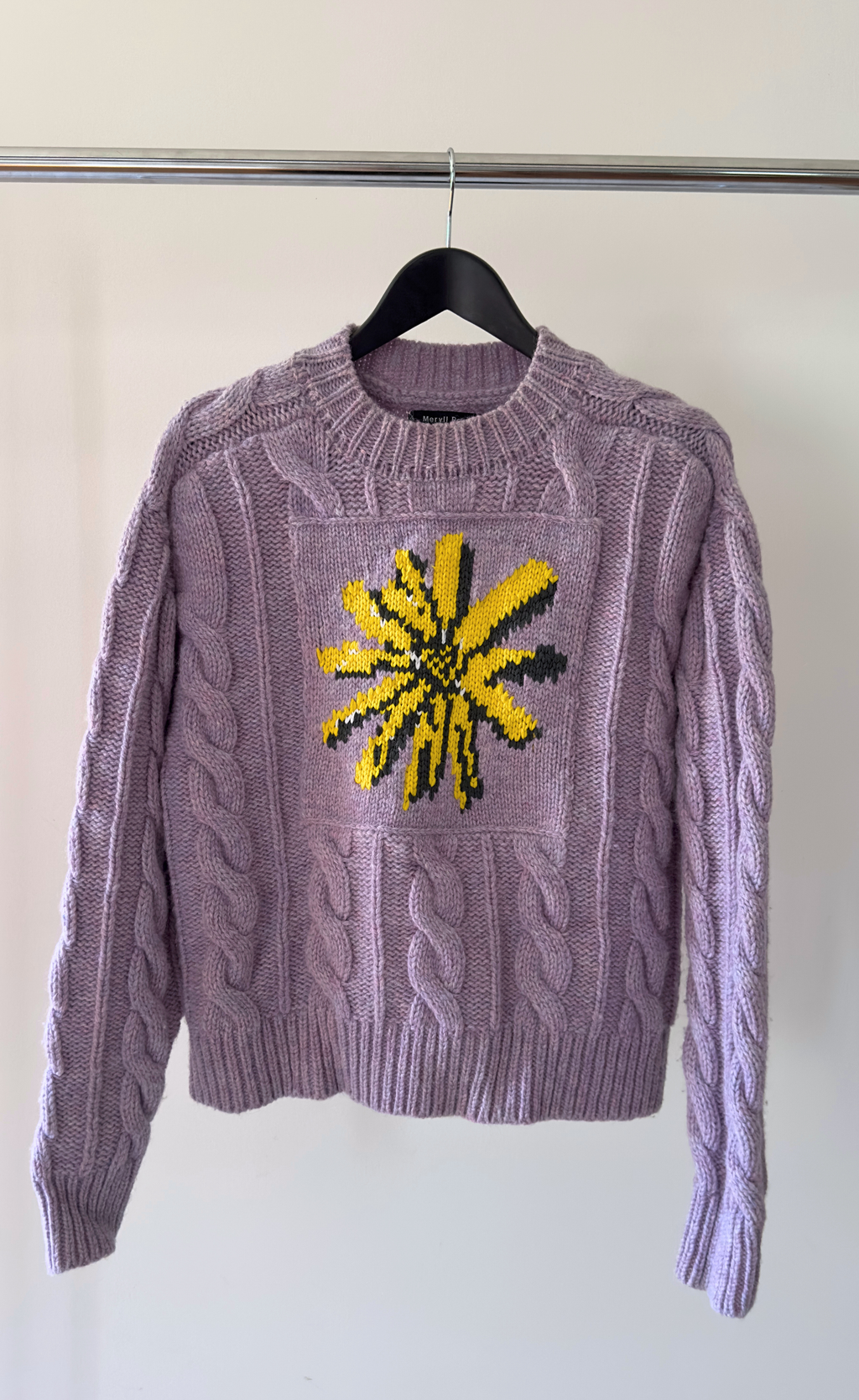 Meryll Rogge - Wool Cable Knit Sweater, Size S