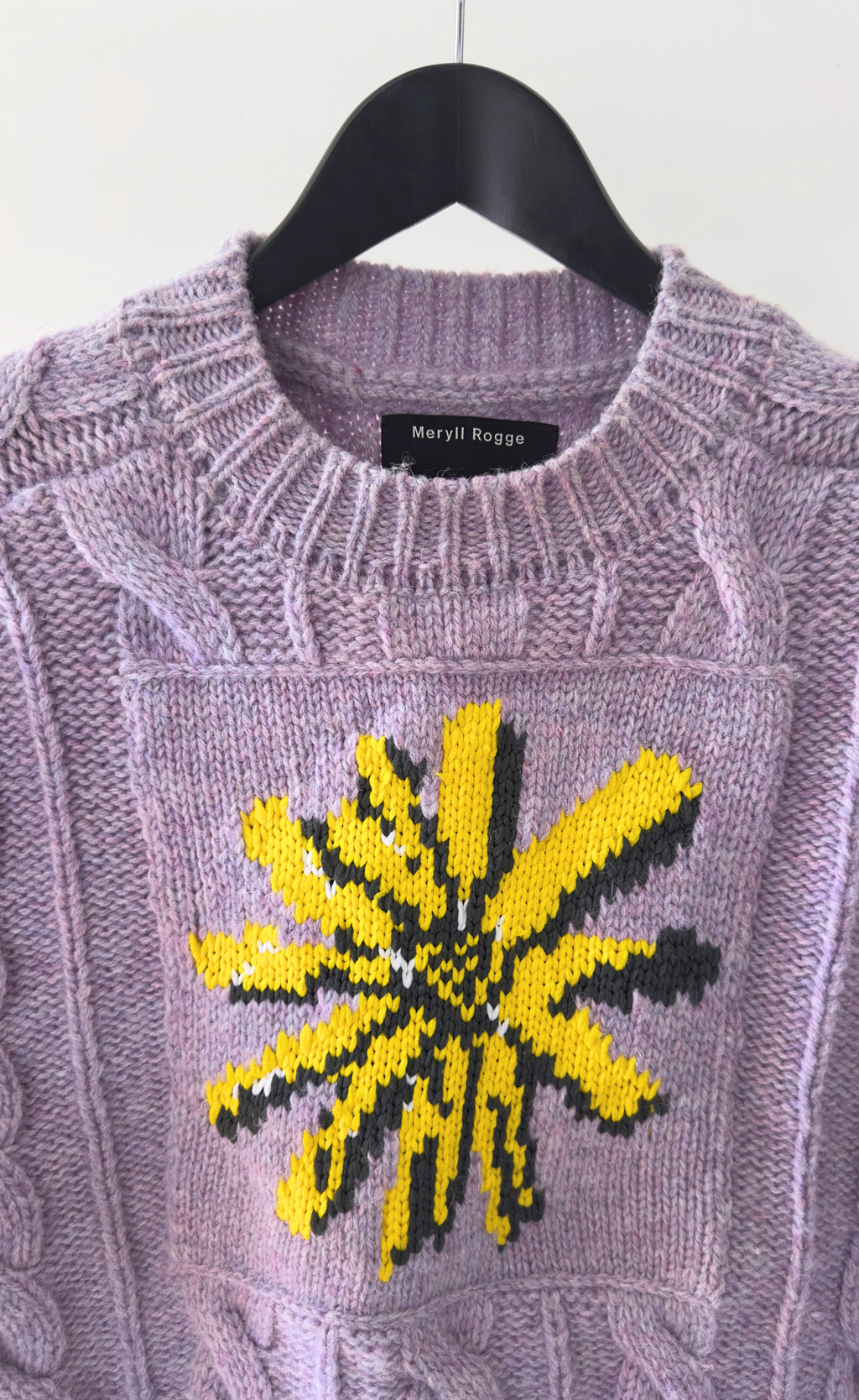 Meryll Rogge - Wool Cable Knit Sweater, Size S
