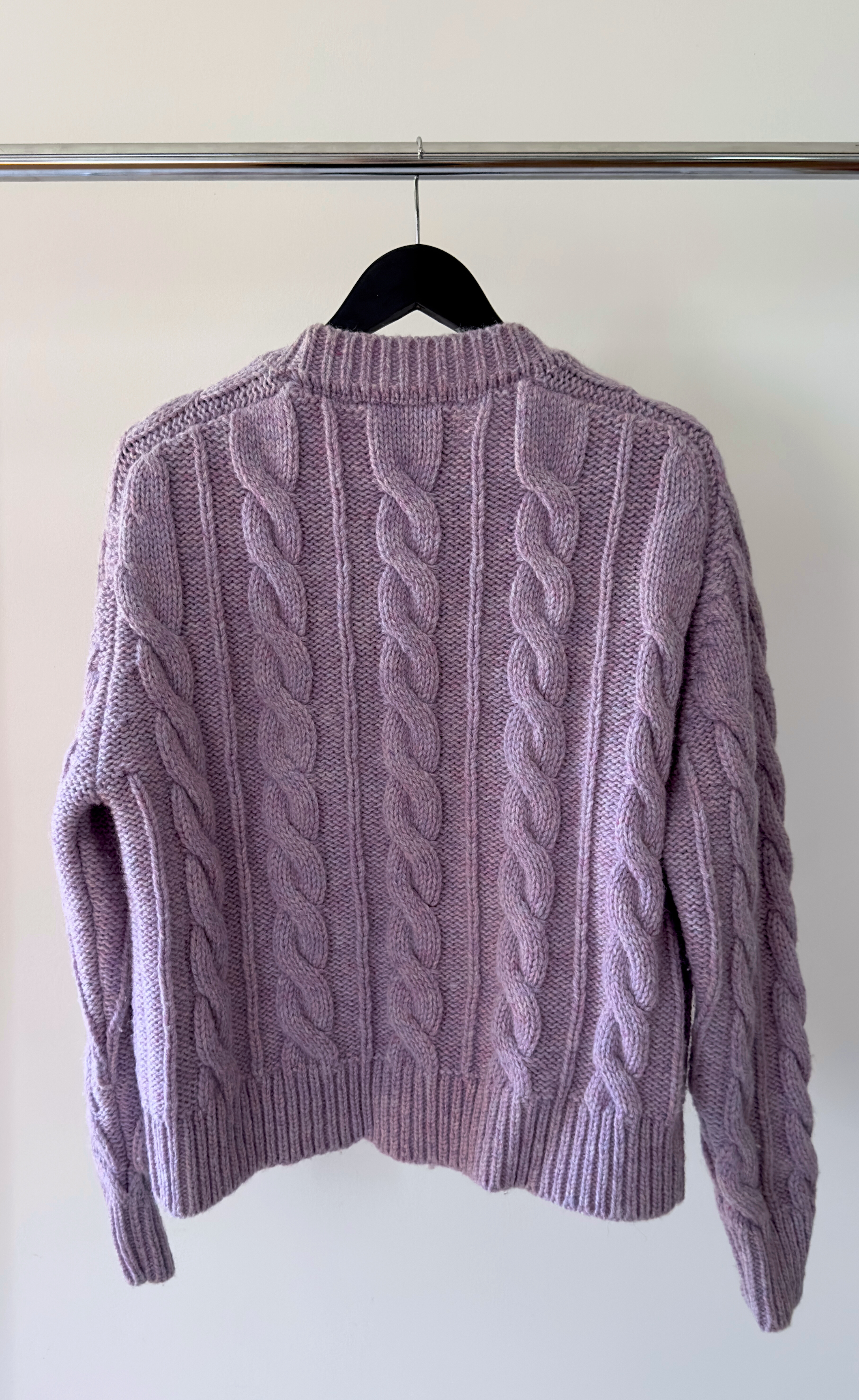 Meryll Rogge - Wool Cable Knit Sweater, Size S