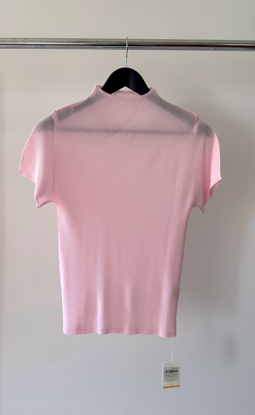 Issey Miyake Pleats Please - High Neck Top, Size 5