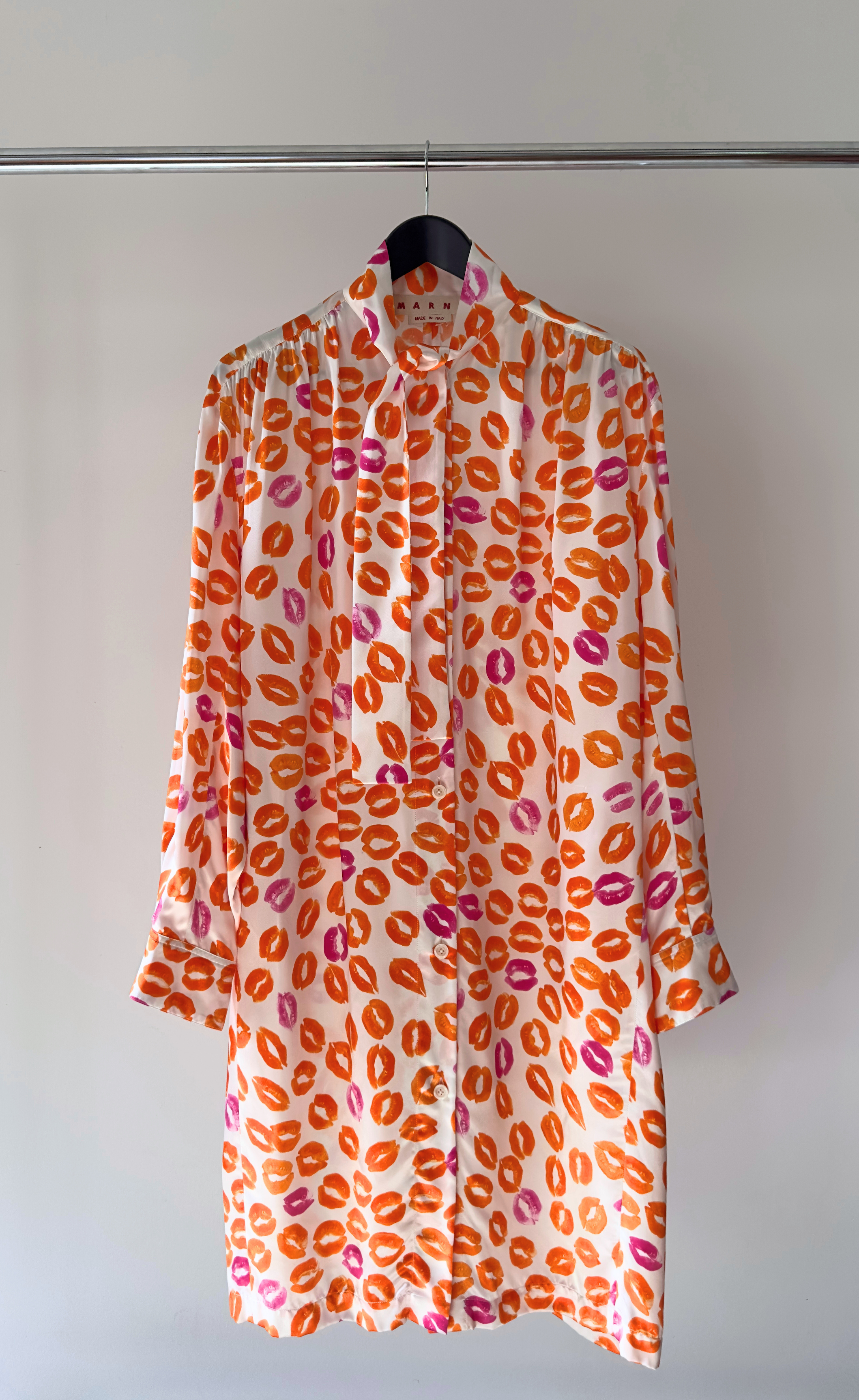 MARNI - Lip print dress, size IT 42