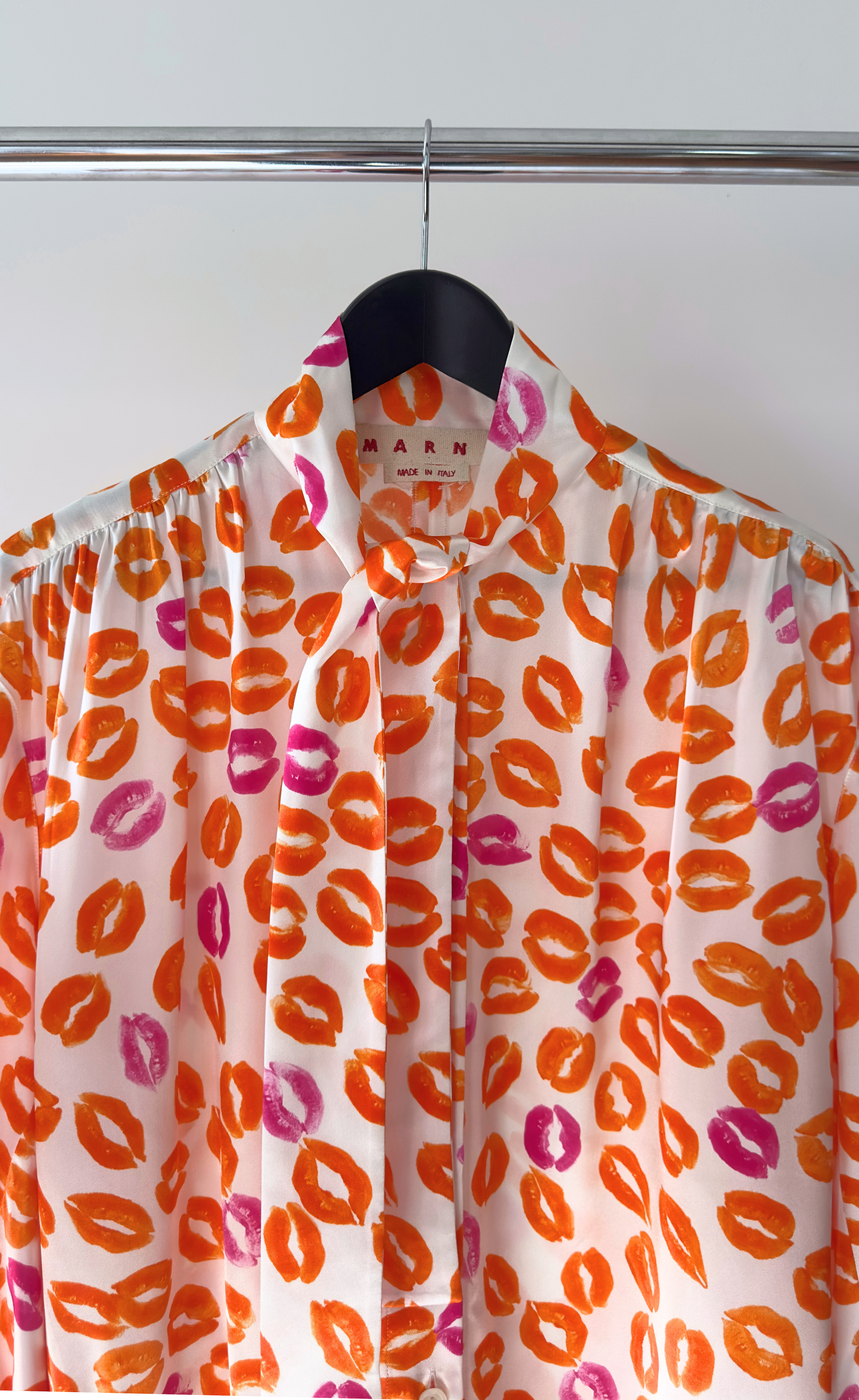 MARNI - Lip print dress, size IT 42
