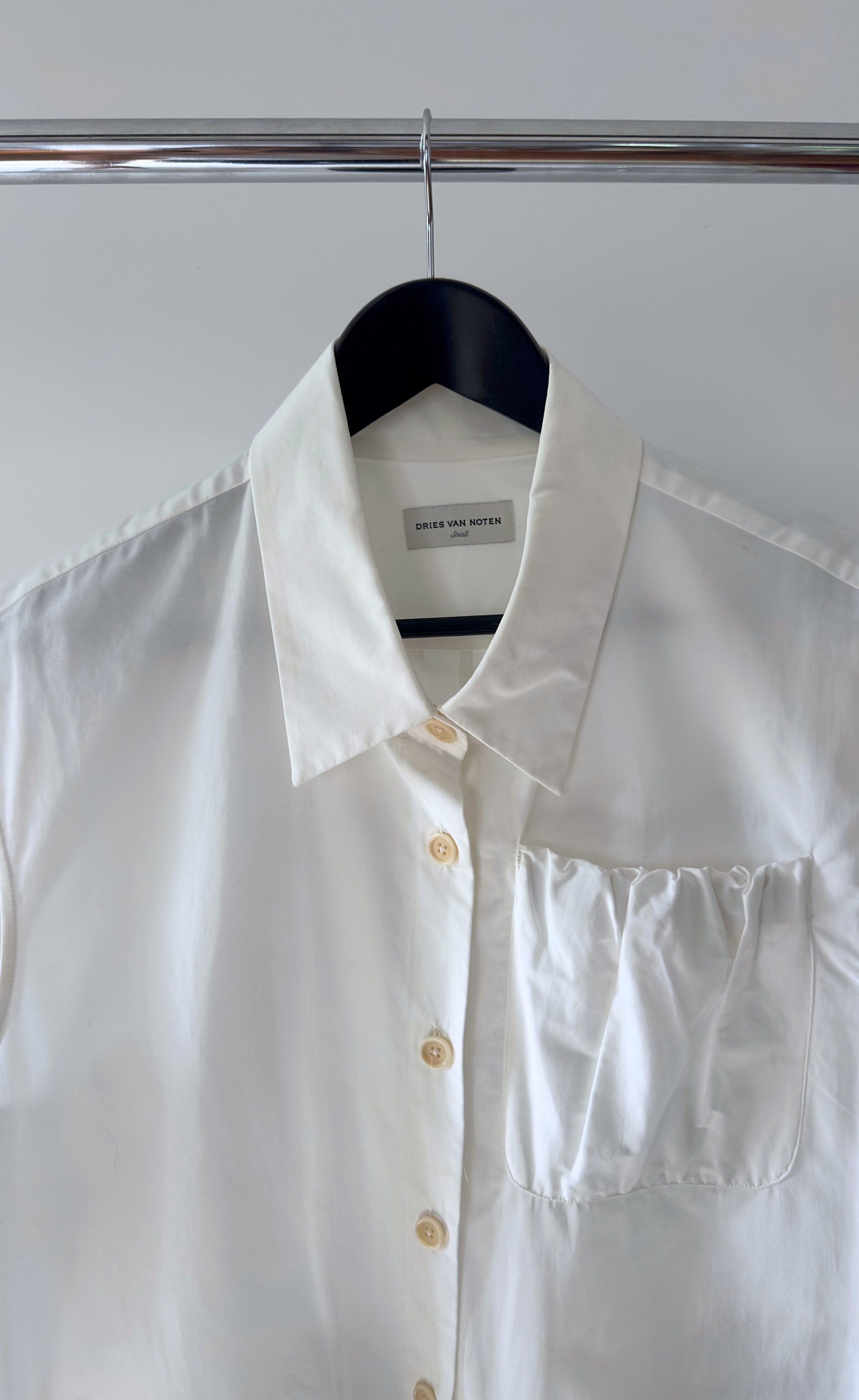 Dries Van Noten – Varon Cotton Sleeveless Top, Size S