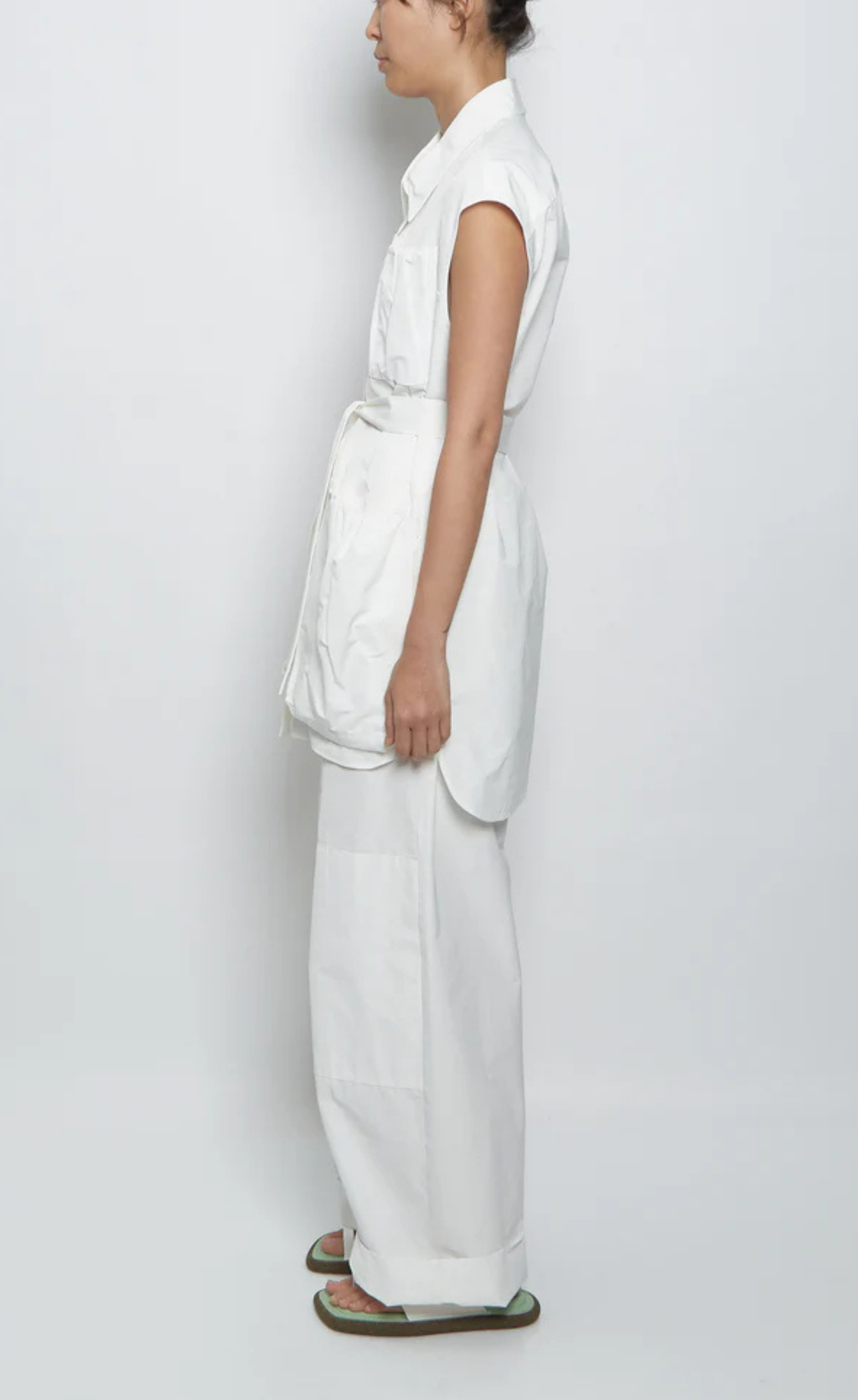 Dries Van Noten – Varon Cotton Sleeveless Top, Size S