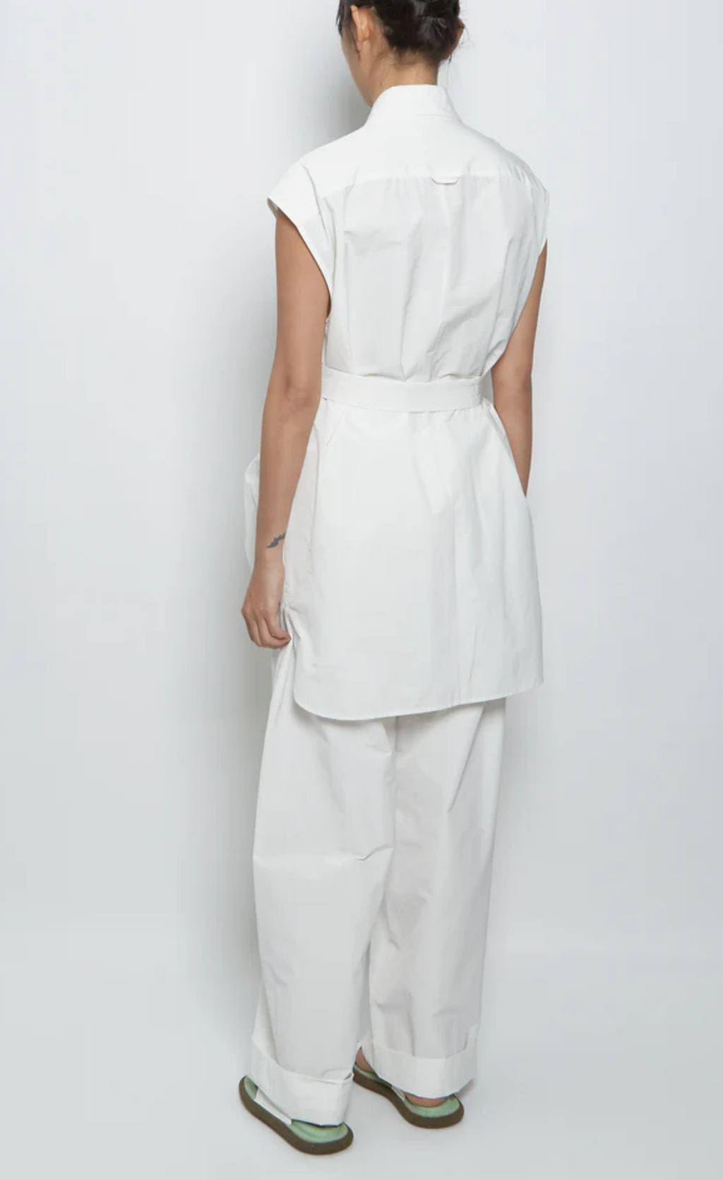 Dries Van Noten – Varon Cotton Sleeveless Top, Size S