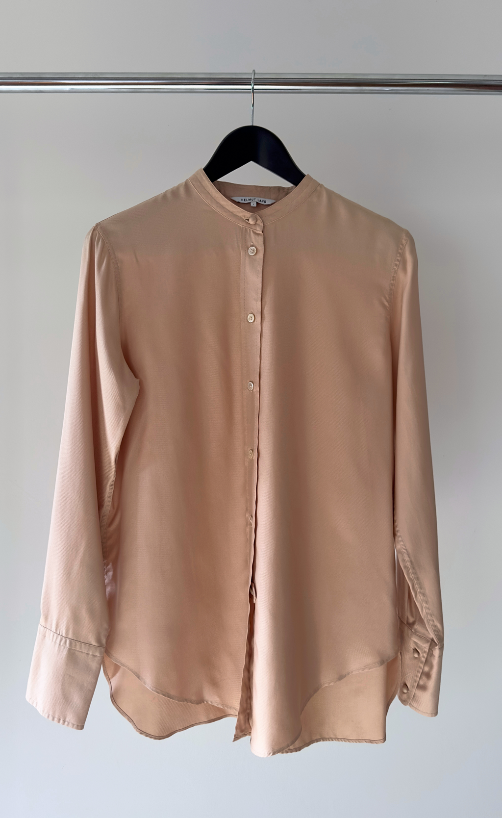 Helmut Lang – Silk Long Sleeve Blouse, Size L