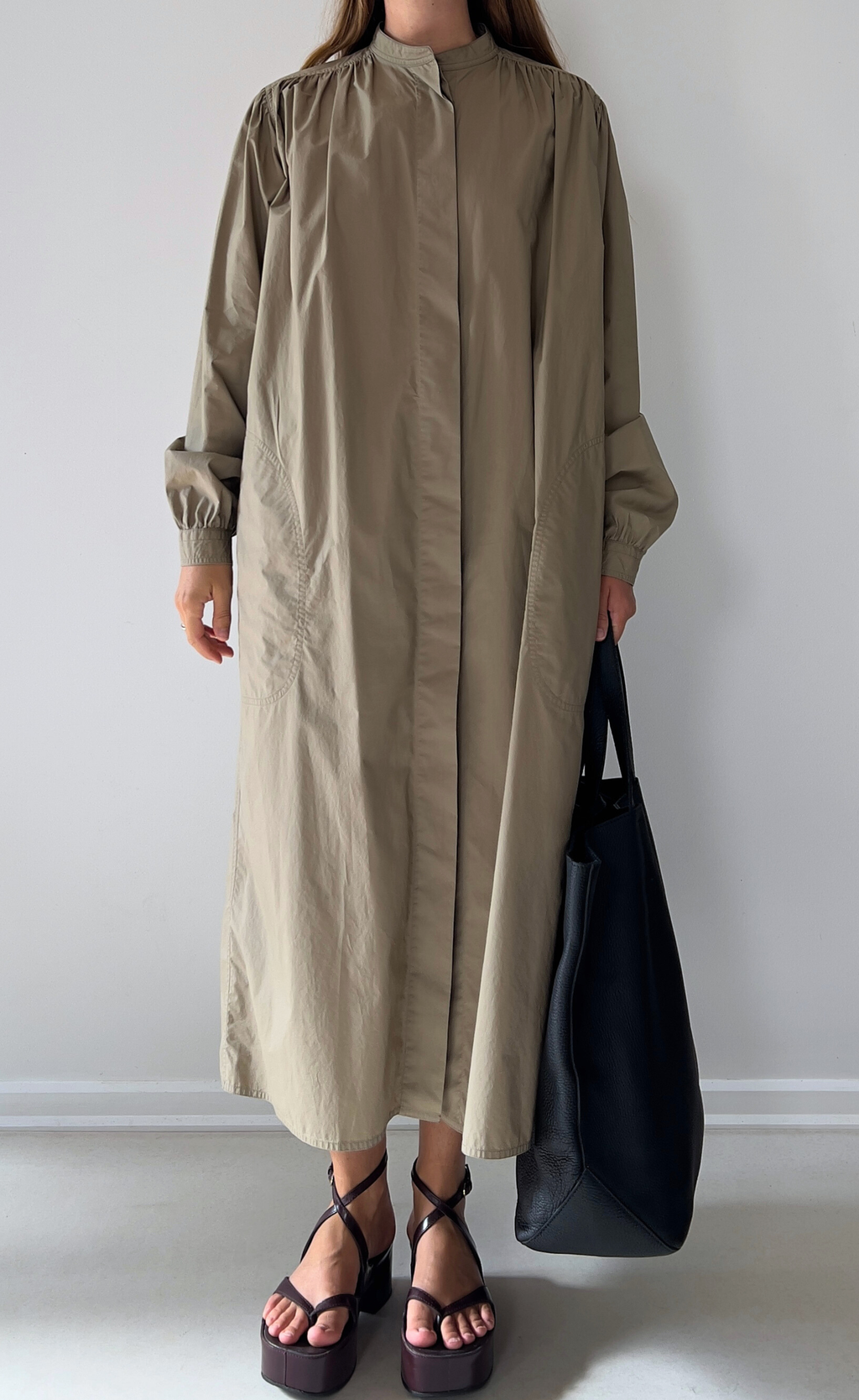 SOFIE D'HOORE - Oversized cotton dress