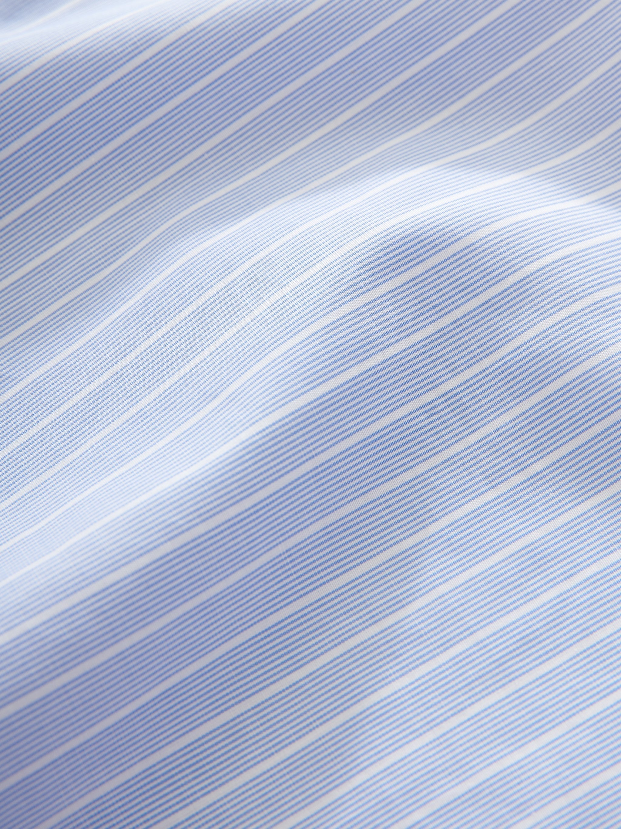 Studio Nicholson - Blue Button Up Cotton Shirt, Size 6