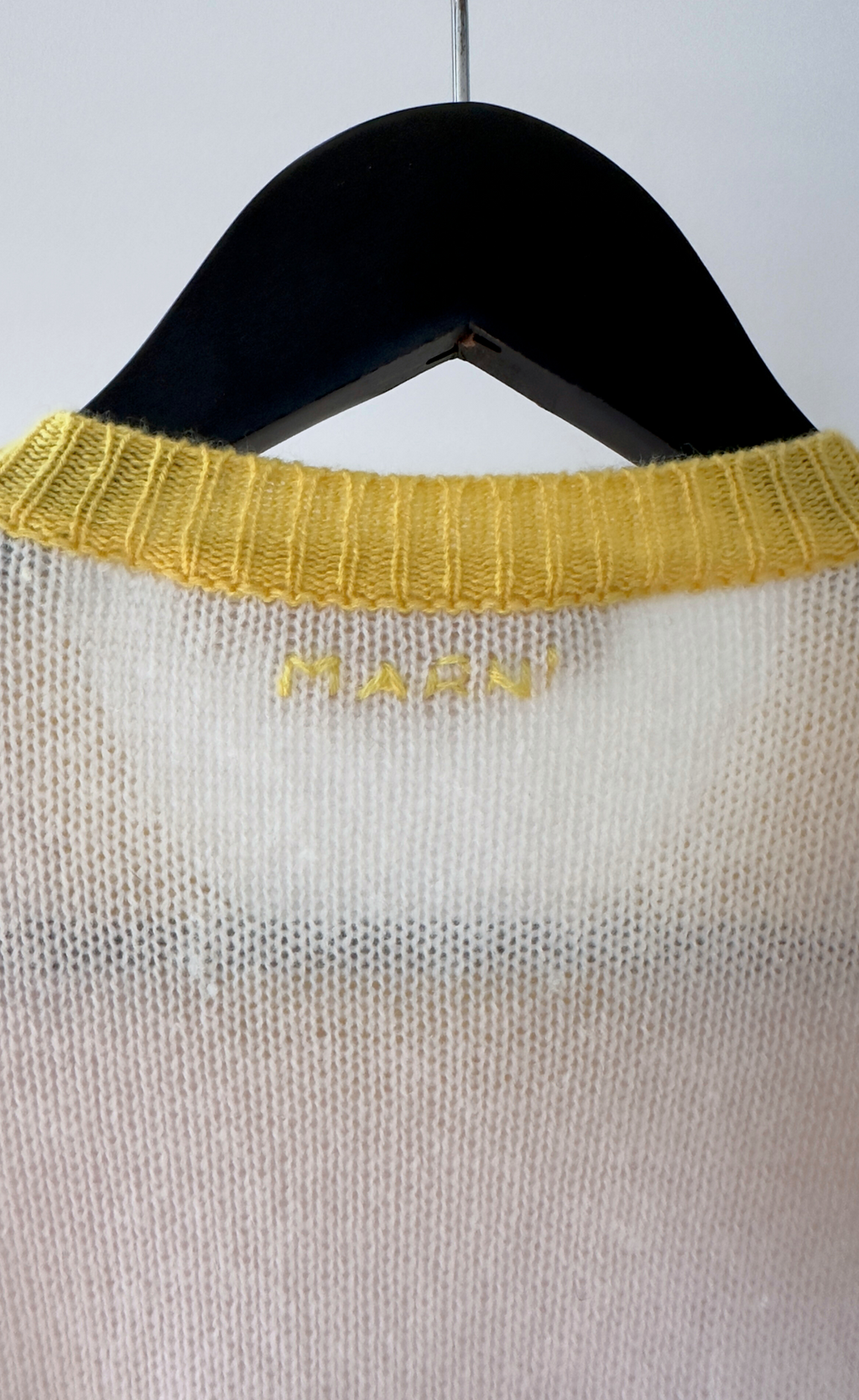 Marni - Soft Colour Blocked Casmere Knit, Size 40