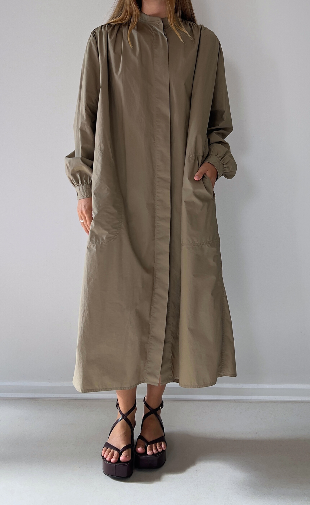 SOFIE D'HOORE - Oversized cotton dress
