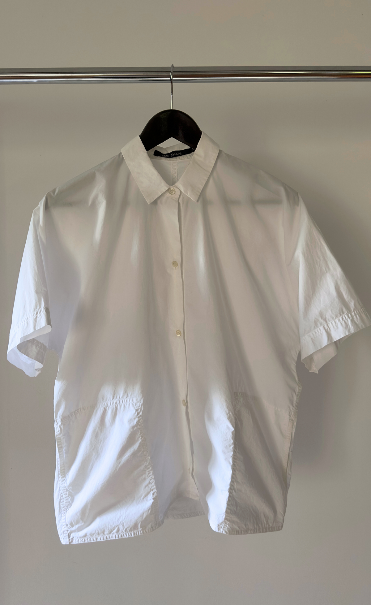 Sofie D'Hoore - Crisp White Cotton Shirt, Size 36