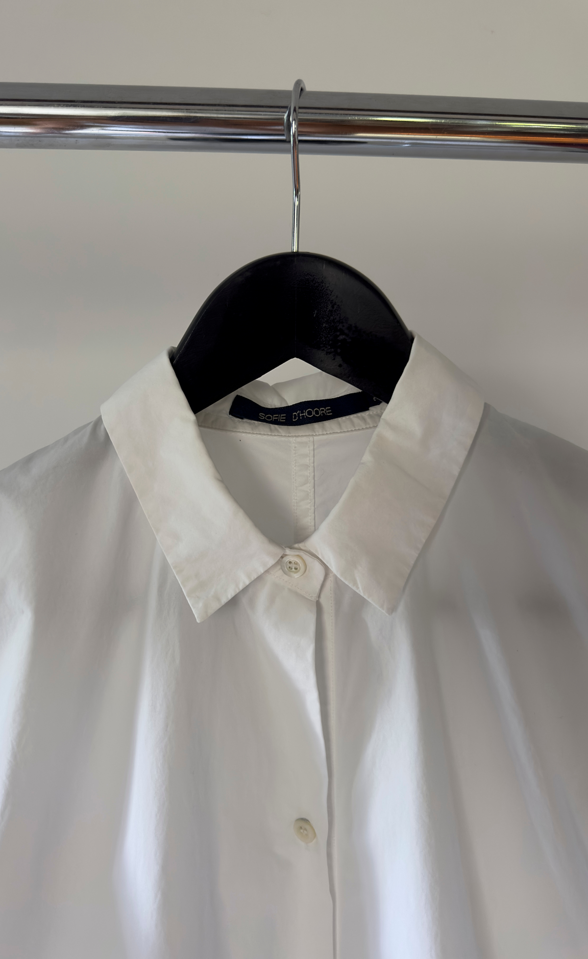 Sofie D'Hoore - Crisp White Cotton Shirt, Size 36