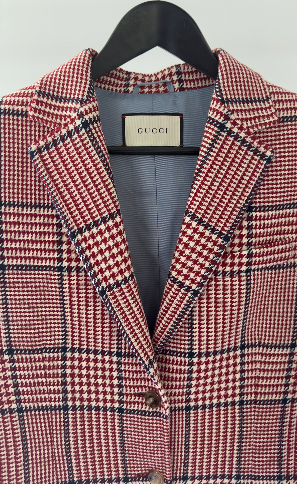 Gucci - 2018 Collection, Check Tailored Jacket