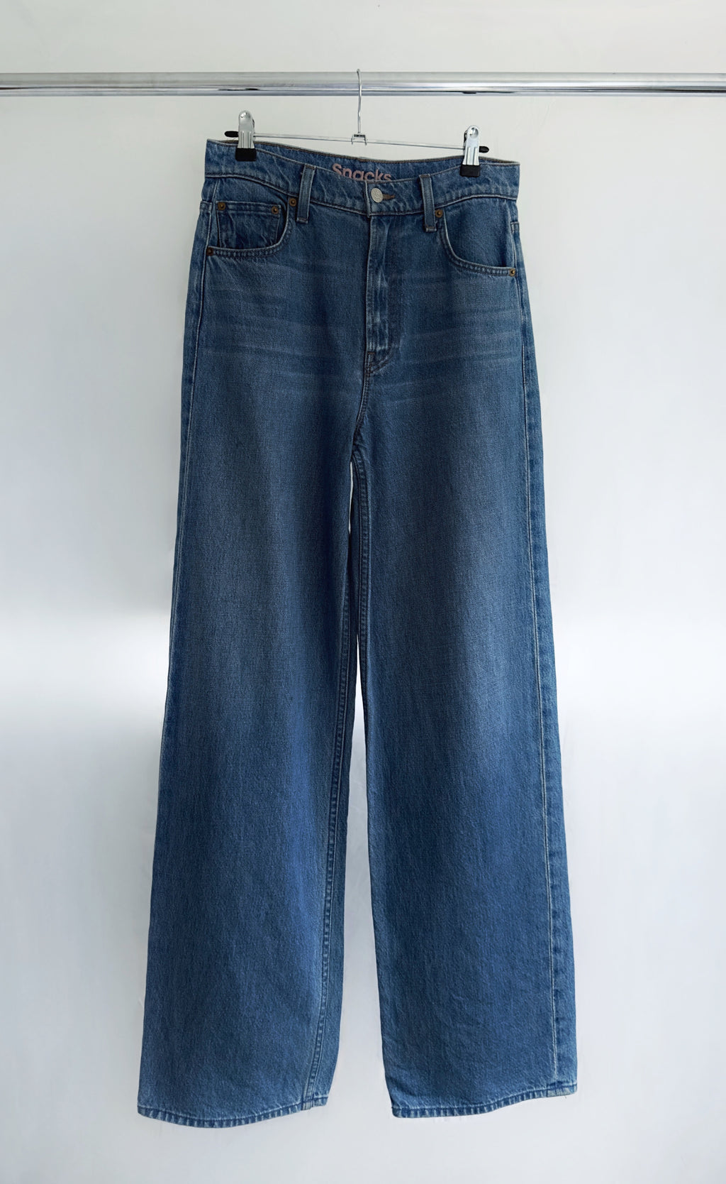 Mother - The Fun Dip Paddle Blue Wash Jean, Size 24