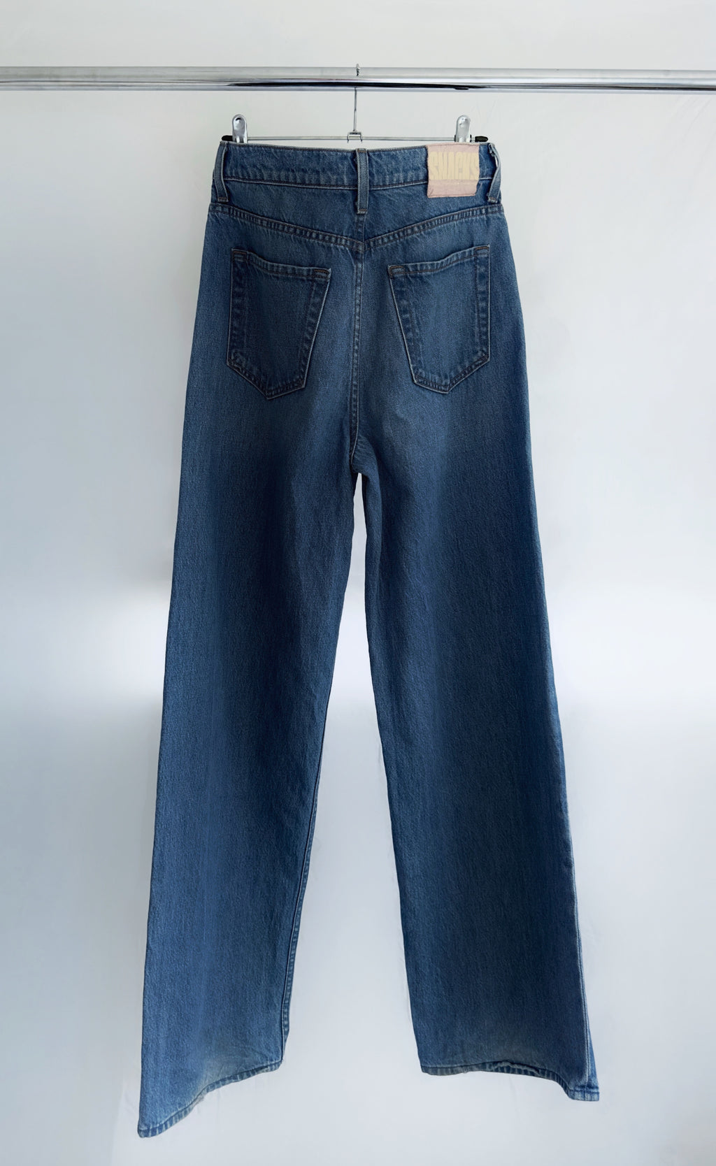 Mother - The Fun Dip Paddle Blue Wash Jean, Size 24