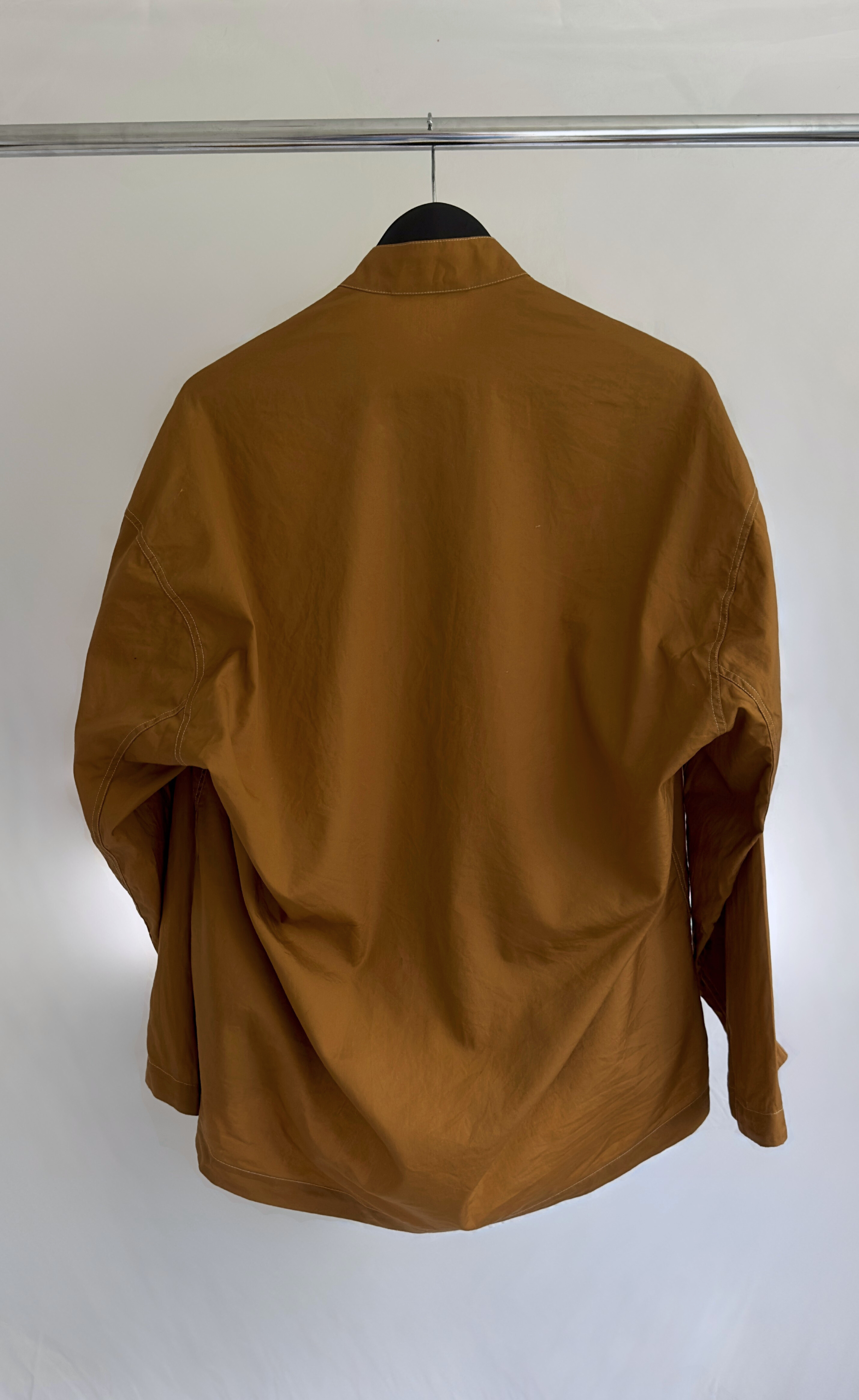 Acne Studios - Brown Oversized Button Up Shirt, Size 36