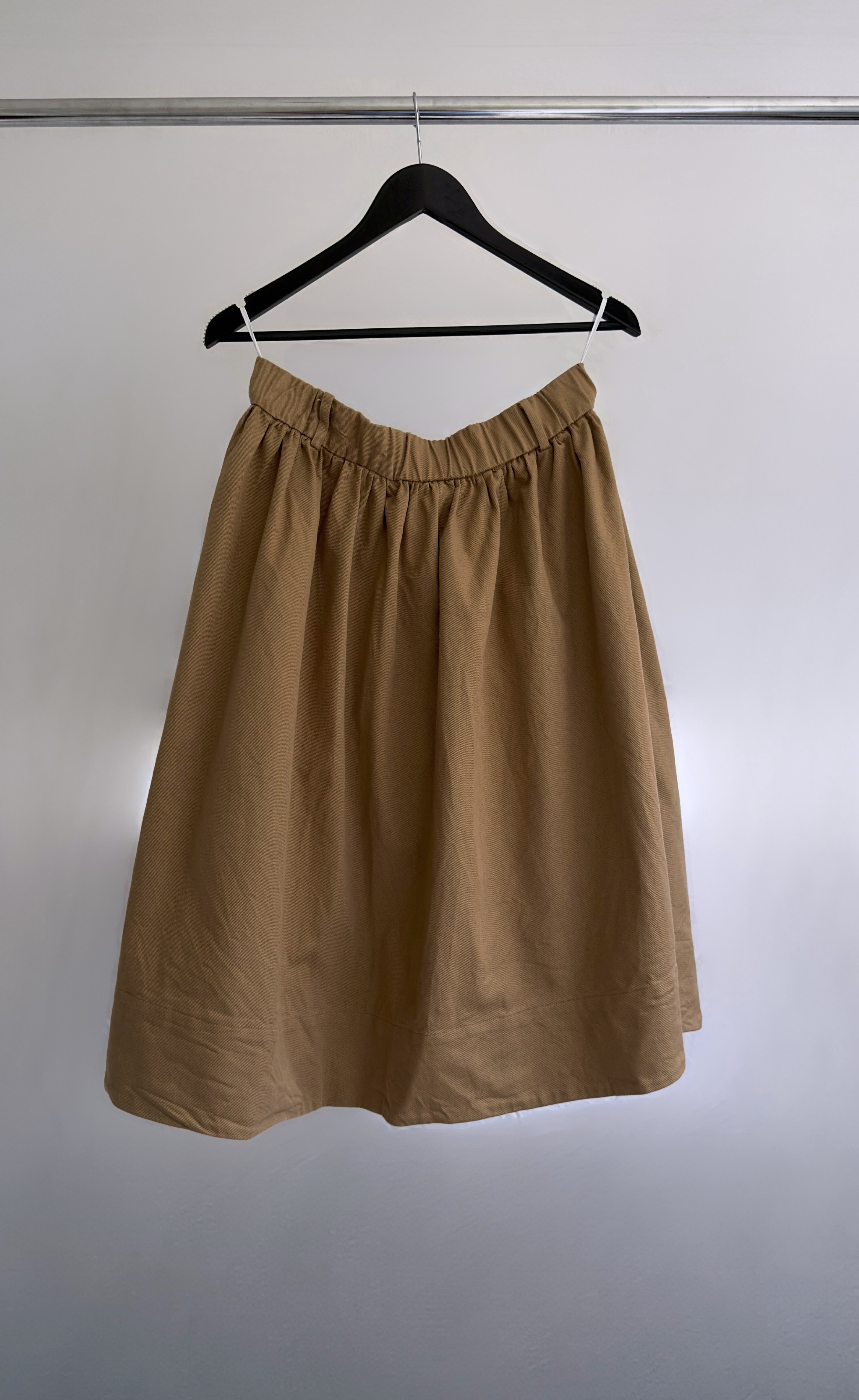 Rika Studios - Elastic Waist Cotton Skirt, Size M